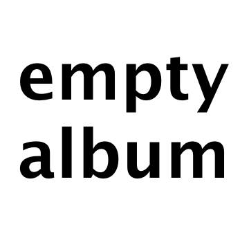 empty album